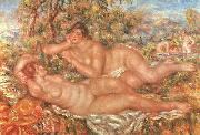 Pierre Renoir The Great Bathers oil painting